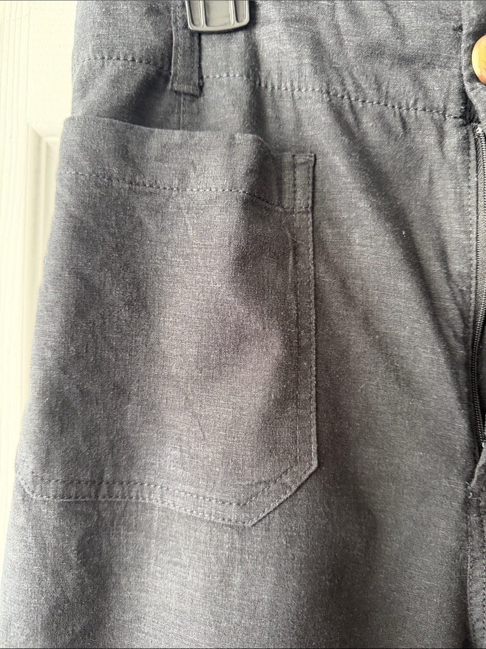 Maeve Black Wide-Leg Trousers - size 30 - Picture 2 of 8